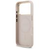 Guess Peony Hot Stamp MagSafe Case for iPhone 17 Pro Pink