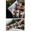 DIY Christmas Ribbon Xmas Gift Burlap Ribbon New Fabric Swirl Ribbon