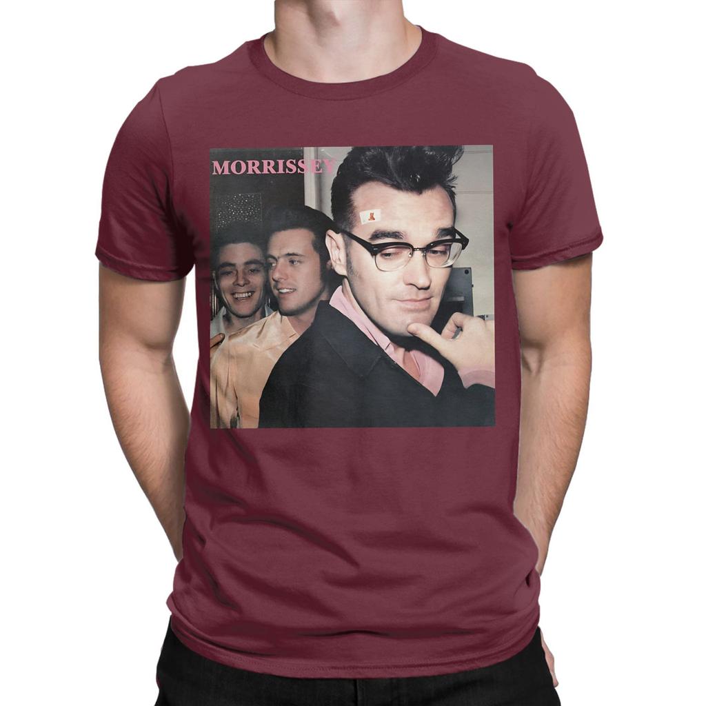 Morrissey Tour 2025 Gift T Shirts Mens  Cotton Funny TShirt Crewneck  Tees Short Sleeve Tops Gift Idea