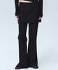 Nigaennikol Bootcut Layered Pantskirt_Black