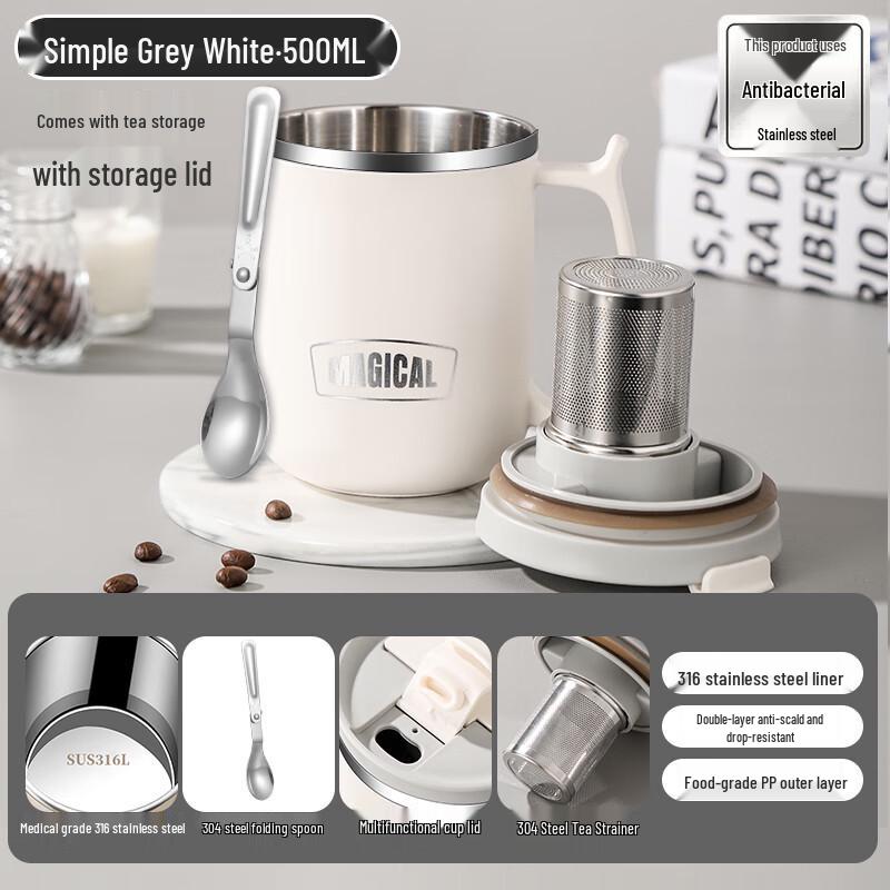 Isolierter Kaffeebecher aus Edelstahl