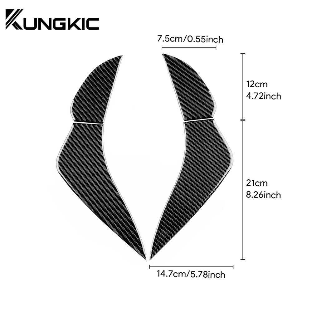 Carbon Fiber Style Interior Door Strip Sticker for Subaru Legacy Outback 2015-2019 LHD RHD