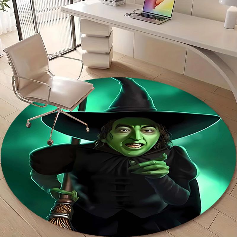 1pc The Wizard of Oz1 Design Printed Area Round Carpet for Bedroom Living Room Home Decor Rugs Mat Non Slip Mat Rug for Bedside