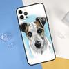 Jack Russell Terrier Hund Handyhülle Für iPhone 16 Pro Max 12 13 Mini 11 14 15 Pro Max XR 16 15 Plus 16e Hülle Schale