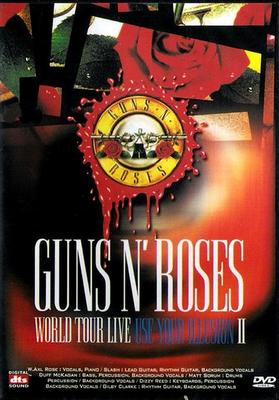 DVD GUNS N' ROSES - World Tour Live: Use Your Illusion  keine Aufschrift Südkorea Rock Gebraucht