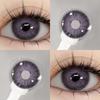 EYESHARE 1 Pair Natural Color Contact Lenses Sweet Big Eyes Brown Gray Yearly Easy To Wear
