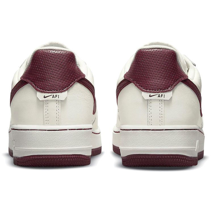 Nike Air Force 1 07 Craft Dark Beefroot Unisex Sneakers Bianco Vela Dark-Beetroot DB4455-100