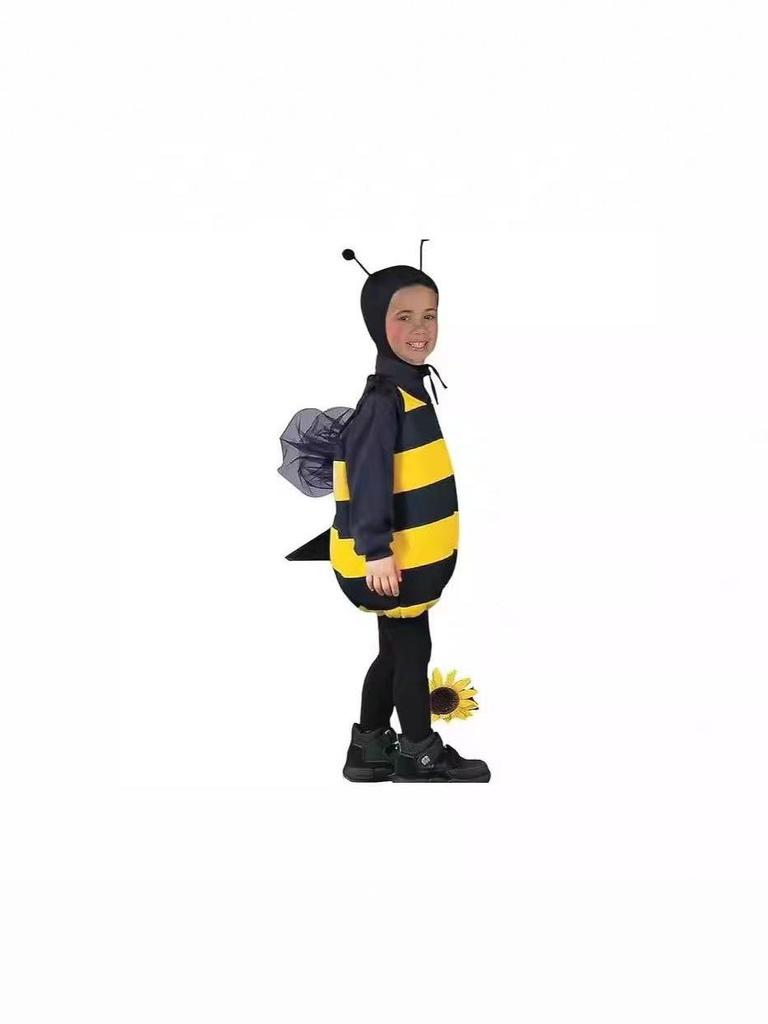 Adult & Parent-Child Halloween Bee Cosplay Costume for Stage Performance