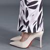 Cuihua Women's Summer Micro-Flare Body-Shaping Pants, 2025 Fashion Trends, Elastic Waist, Slimming and Versatile Design
