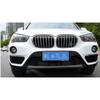For BMW X1 2016- 2018 F48 Gloss Black Front Fog Light Lamp Ring Trim 2pcs