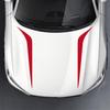 2pcs Car Stickers Striped Engine Hood Body Vinyl Decals Hood Cover Stickers New Professional Universal Styling Auto Decoration