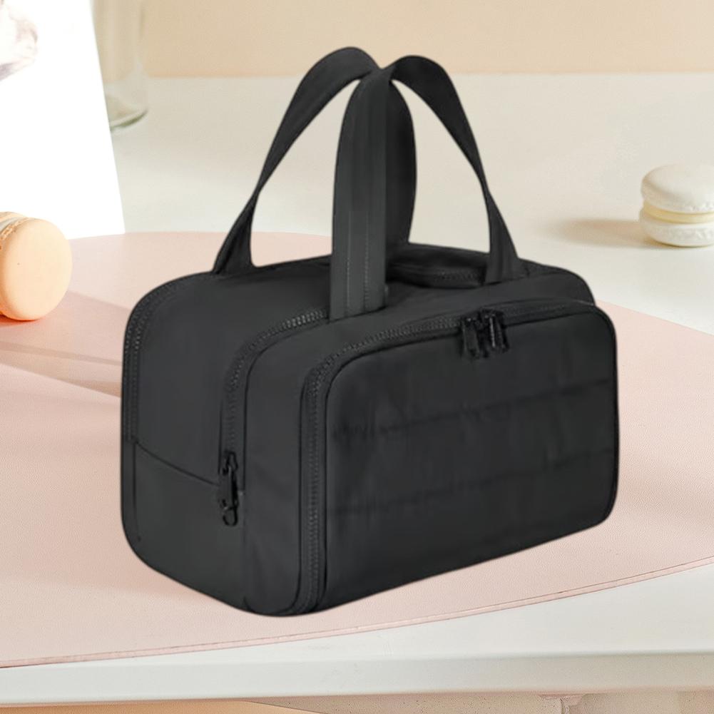 Cosmetic Bags with Large Opening Waterproof Portable Pouch Travel Toiletry Bag for Women Accessories Essentials Toiletries