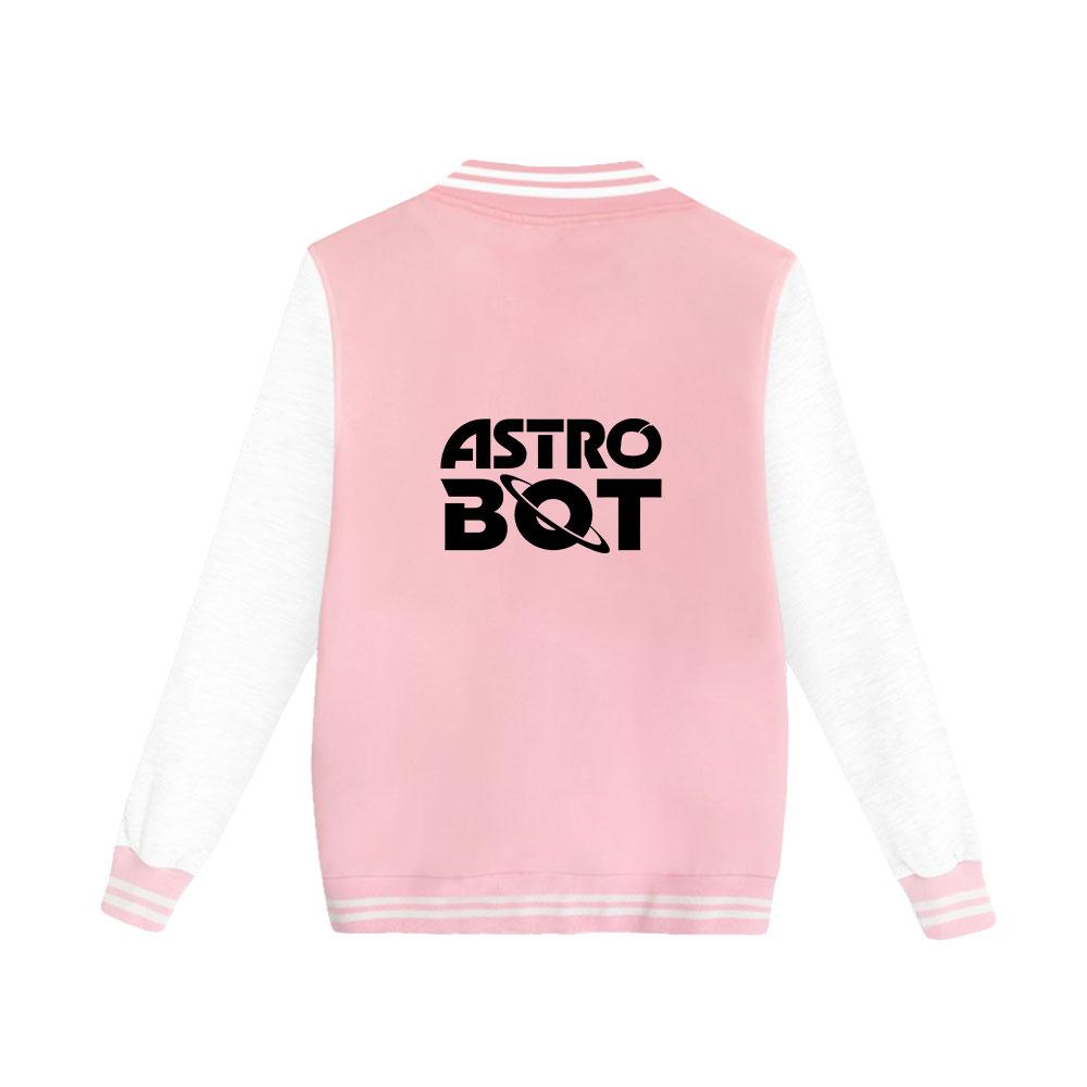 NEW Arrivals Unisex Fashion Astro Bot Anime Printed Baseball Sweatshirt Women Men Outdoor Sport Jackets