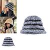Winter Warm Bucket Hat For Women With Polyester Material Windproof And Cozy Design