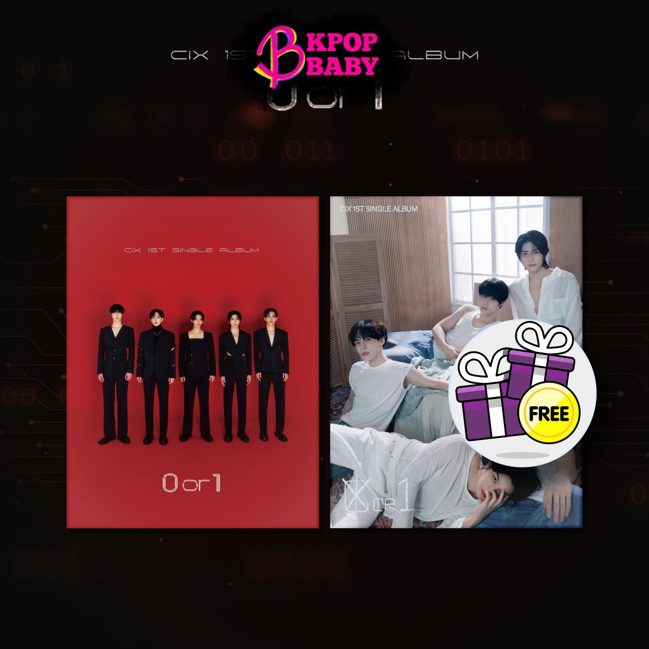 

CIX [0 или 1] 1-й сингл-альбом ( случайный ) + Бесплатный подарок