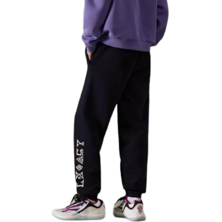 Anta Basketball Series Kyrie Series Comfortable Simple Versatile Casual Knitted Sports Pants Unisex pants 172611305S-1