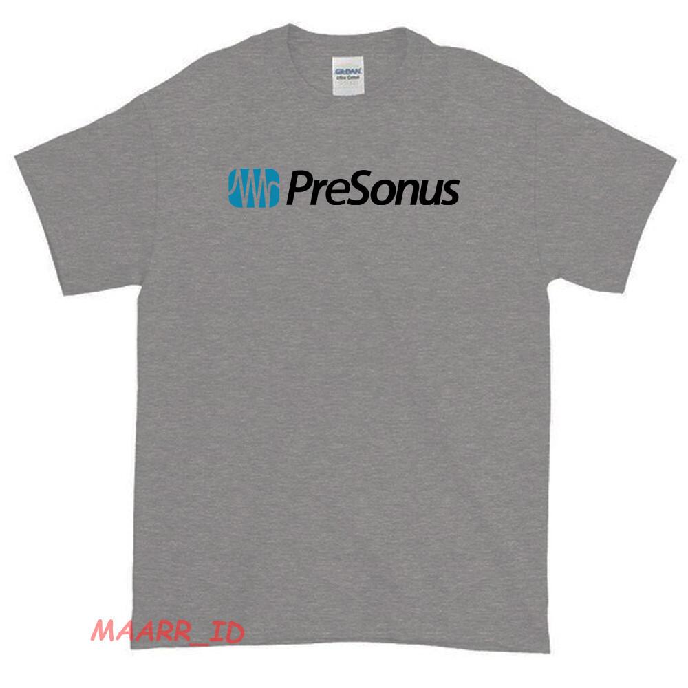 New PreSonus Mixer Audio Logo American Funny T Shirt USA size S-XXL Unisex T-Shirt S