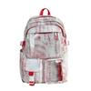 Schoolbag New Chinese Style Transparent Student School Bag Women's Large Capacity Casual Backpack Personalized Versatile Travel Computer Backpack
