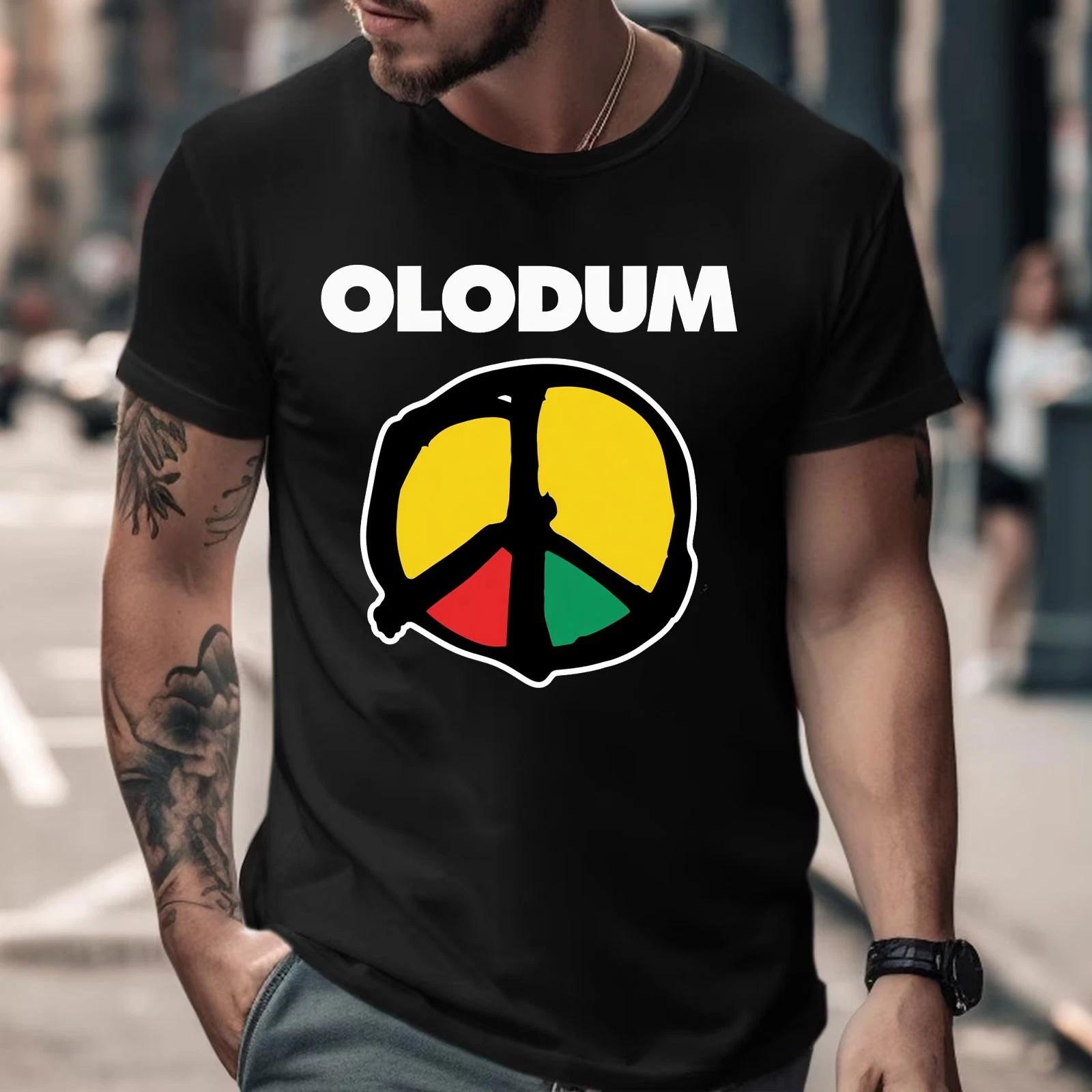 Olodum T-Shirt, Retro White Unisex Graphic Tee, Michael Jackson T Shirt M