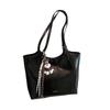 Popular Vintage Pitot Women's Bag Casual Commuter Solid Color Commuter Large Capacity Shoulder Bag Tide