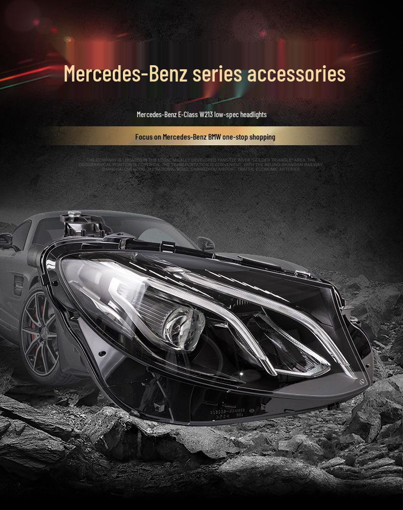 Compatible Headlight for Mercedes-Benz E-Class W213 (E200/E260/E300/E320, 2015-2018 Models)