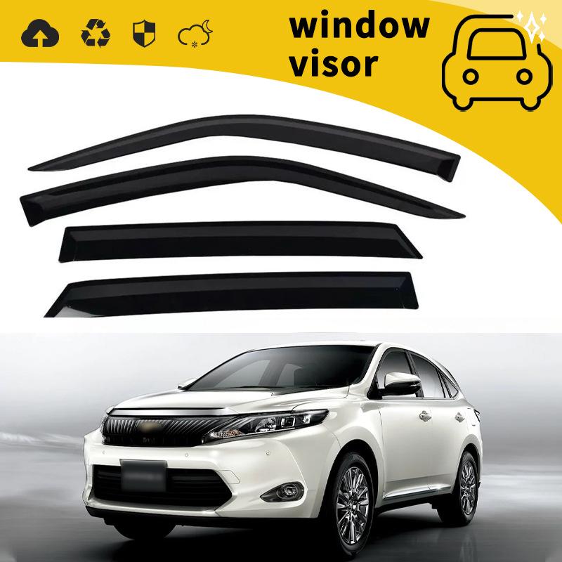 Toyota Harrier 2014-2022 Rain Deflector Door & Sun Visor Shield.