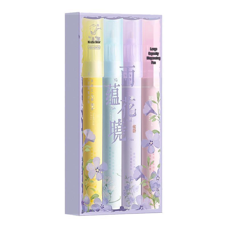 Gradient High Capacity Macaron Color Glue Pen for Students' Notes and Marking