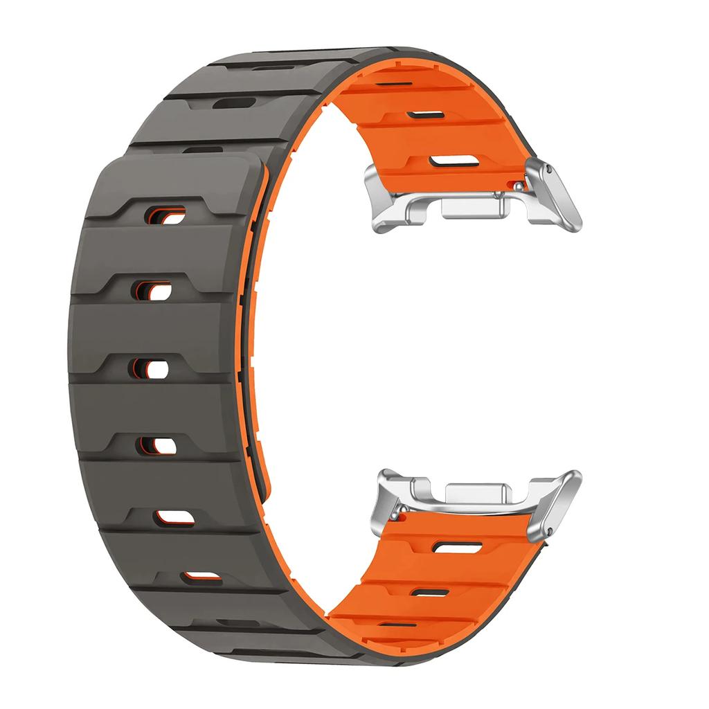Silicone Magnetic Strap for Samsung 8 40mm 44mm classic 46mm Sport Watchband Bracelet for Samsung Ultra 1 2 Smart Watch Band