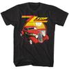 ZZ Top Eliminator Obal alba Pánské tričko Auto Vlasy Rocková kapela Koncertní turné Merch