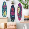 Creative Poster Guitar Flower Triptych Bedroom Living Room Home Background Beautification and Decoration Wall Stickers