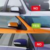 Rhyming Rearview Mirror Cover Wing Side Mirror Caps Glossy Black Fit For Ford Focus MK2 2005 - 2007 Replacement Car Accessories