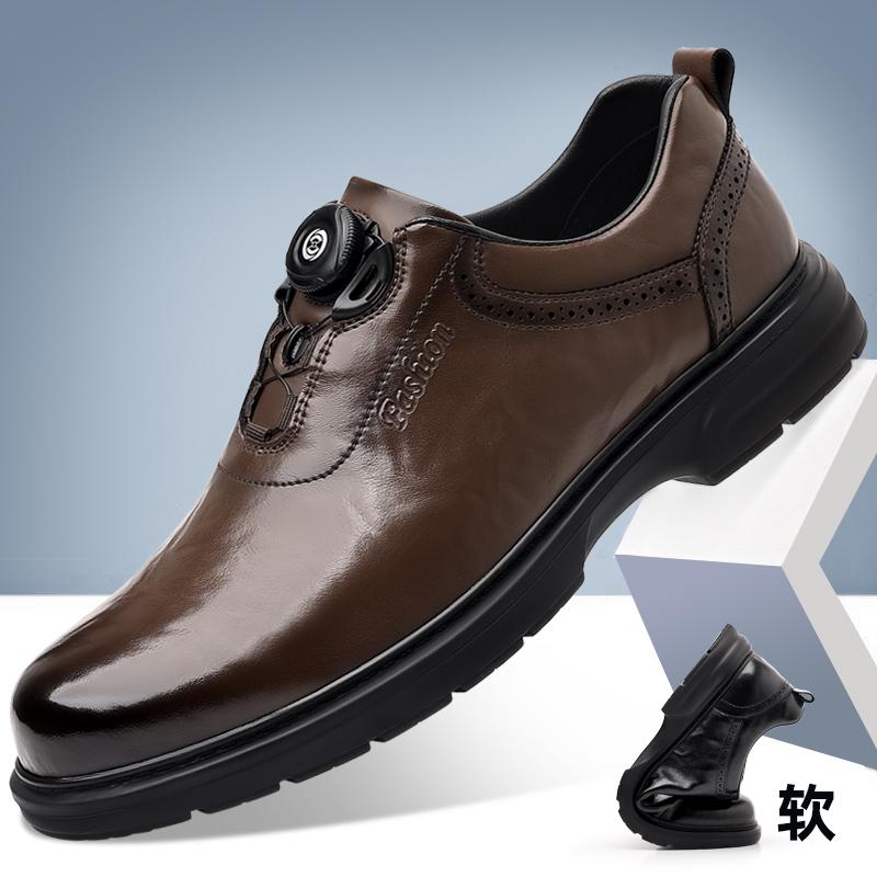 

Мода Новая Ручной Работы Кожа Повседневная Мужская Обувь Дизайн Кроссовки Мужские Дышащая Кожаная Обувь Мужская Уличные Кроссовки 44 коричневый