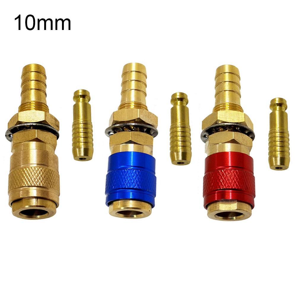 Raccords rapides en laiton pour gaz et eau, diamètre intérieur de 10 mm