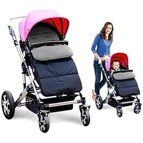 Chancelière universelle pour poussette - mhoyi - convient pour bébé de 0 à 36 mois - gris - mixte