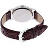 Citizen Q&Q Analog Waterproof Watch with Leather Strap VZ89-304 for Women Silver