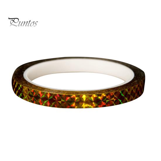 

1 Roll 50M Fishing Lure Reflective Sticker High Visibility Waterproof Artificial Bait Reflective Tape Adhesive Film Fishing Accessories золотистий