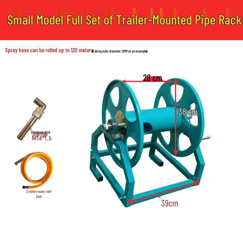 JINGGENG Heavy-Duty Agricultural Spray Hose Reel