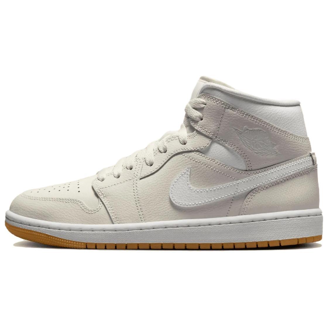 (WMNS) Air Jordan 1 Mid  Phantom Gum  Women s BQ6472-021 EU 36.5