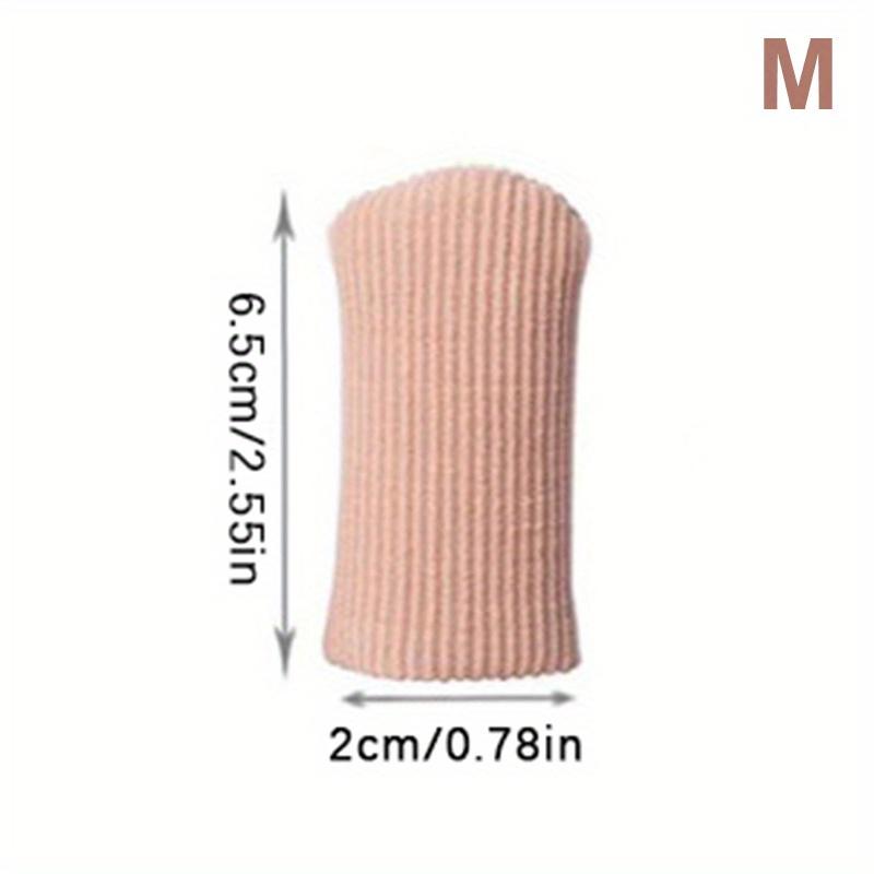 Zehentrenner aus Stoff, Fingerschutz, Applikator, Hühneraugen, Hornhautentferner, Ballenzehen-Korrektor, Pediküre-Werkzeug, Schmerzlinderungsschlauch, Fußpflege