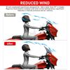 Motorcycle 14" Clear Windshield Upper Fairing Windscreen Deflector For Harley Touring Street Glide FLHX 24-UP FLHXSE 23-Up FLHXU