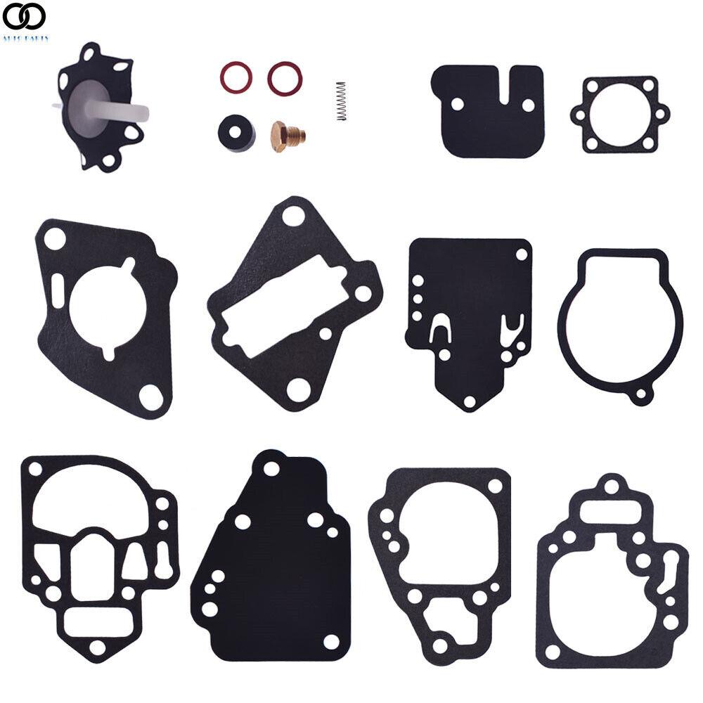 For Mercury Mariner Carburetor Rebuild Kit FIT MANY 6 8 9.9 10 15,20 & 25 HP
