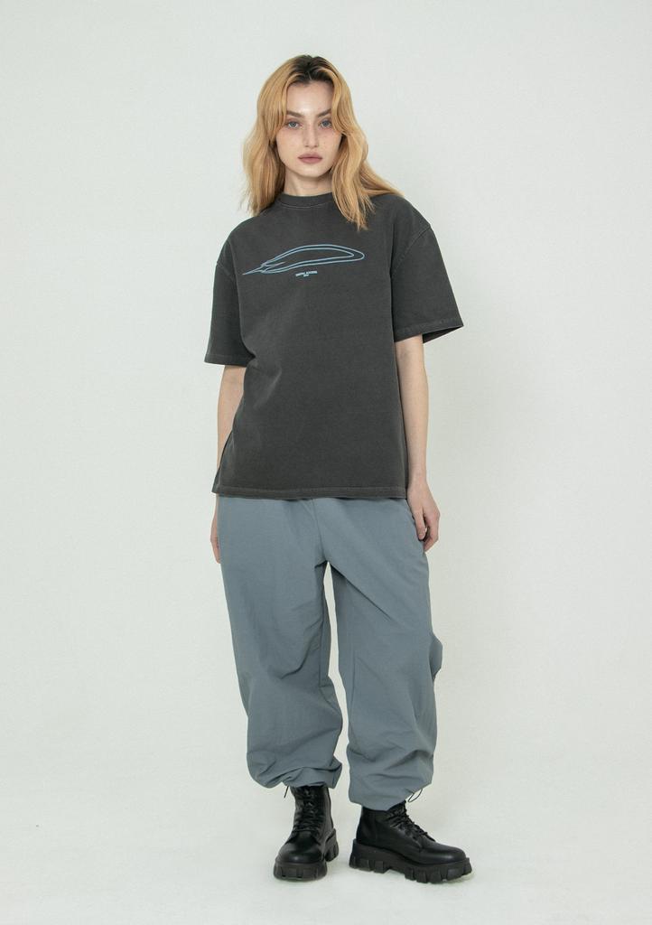 Senikeu Dusty M31 Pigment T-Shirts - Charcoal