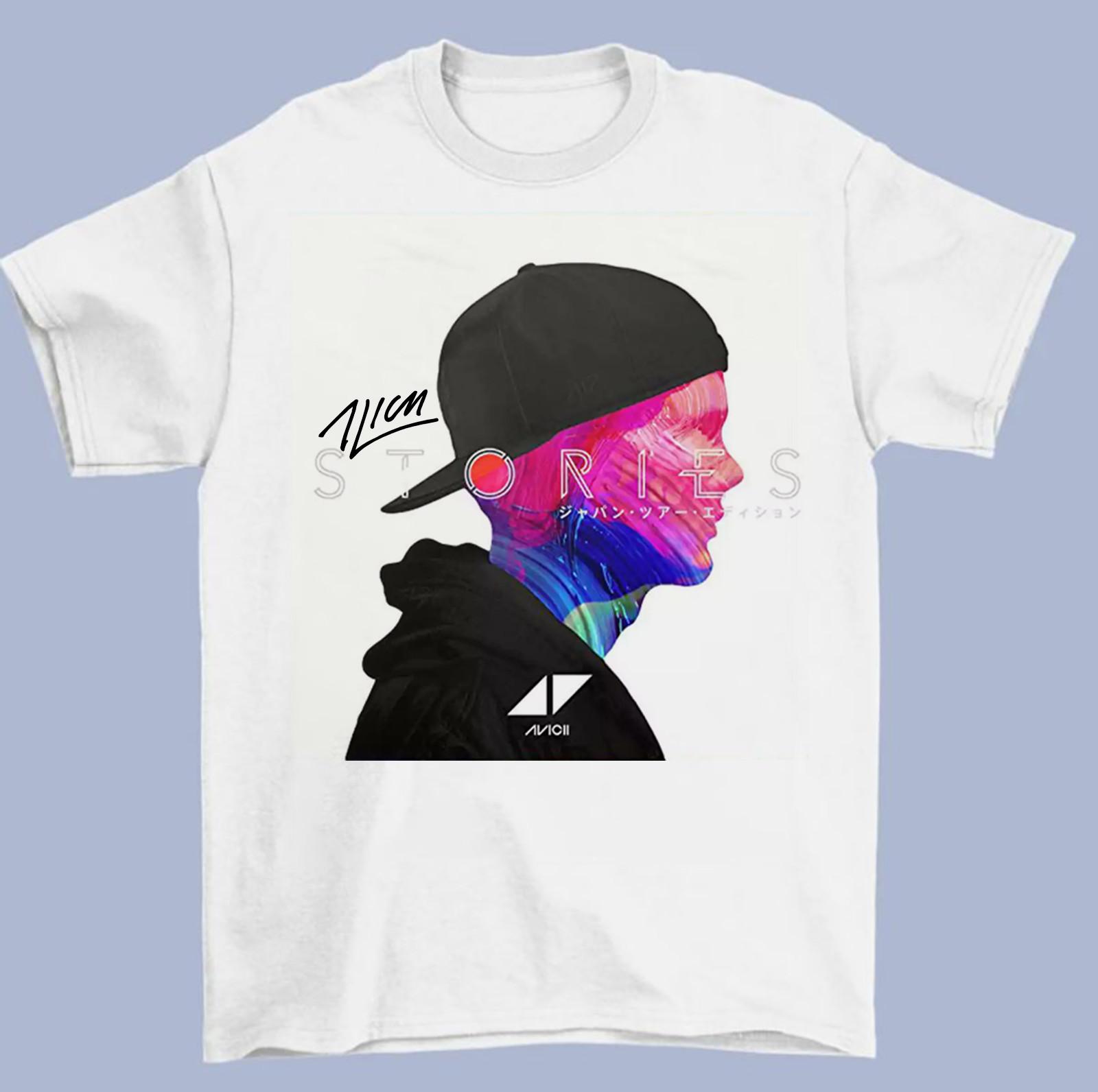 

26 Avicii Album Poster Collection Gift For Fan S to 5XL White T-shirt TMB4579 Unisex T-Shirt XL