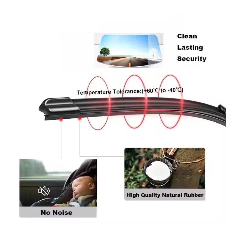 For Range E Rover Velar 2017-2020 Car Accessories Front Windscreen Wiper Blade Brushes Wipers  2020 2019 2018 2017