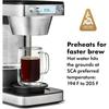OXO Brew 12-Cup Coffee Maker With Podless Single-Serve Function,Silver