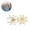 Spiderweb Shape Metal Fastening Button Detachable Pant Buttons Pin Crafts Waist Tightener Clothing Buckle Sewing Tool