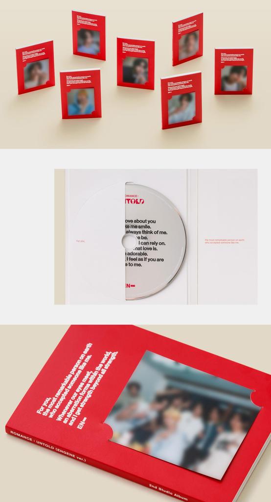 ENHYPEN [ROMANCE UNTOLD (ENGENE ver.)] - 2nd Full Album [Official Korean Edition]