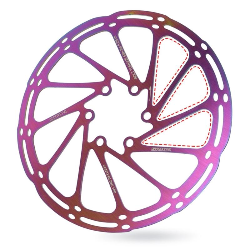 Cycling Spacers Brake Disc Pad Bikes Disc Brake Bikes Rotor with Bolts