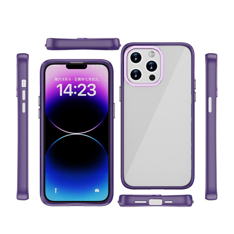 This Is A Thickened Anti-drop Two-in-one Metal Key TPU Detachable Protective Case Suitable for Apple Phone Cases, IPhone16E