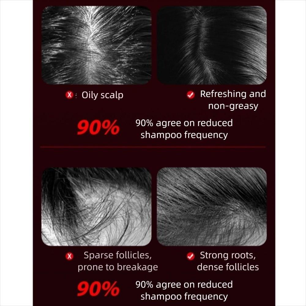 Therapy Hair Scalp Massaging Brush Oil Applicator Red Light Hair Comb  for Anti-Hair Loss